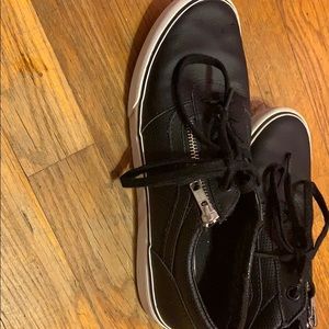 Black vans !! WORN ONCE !